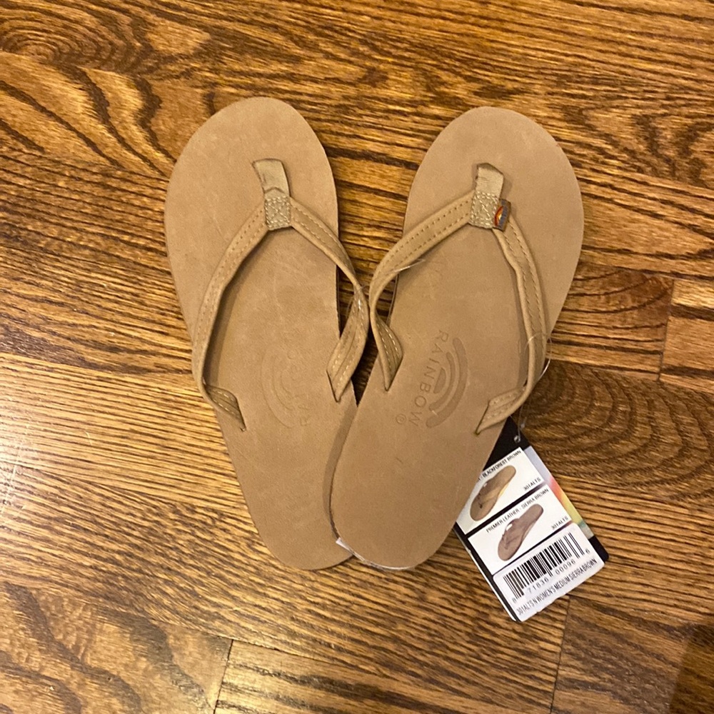 NEW Rainbow sandals - Med!